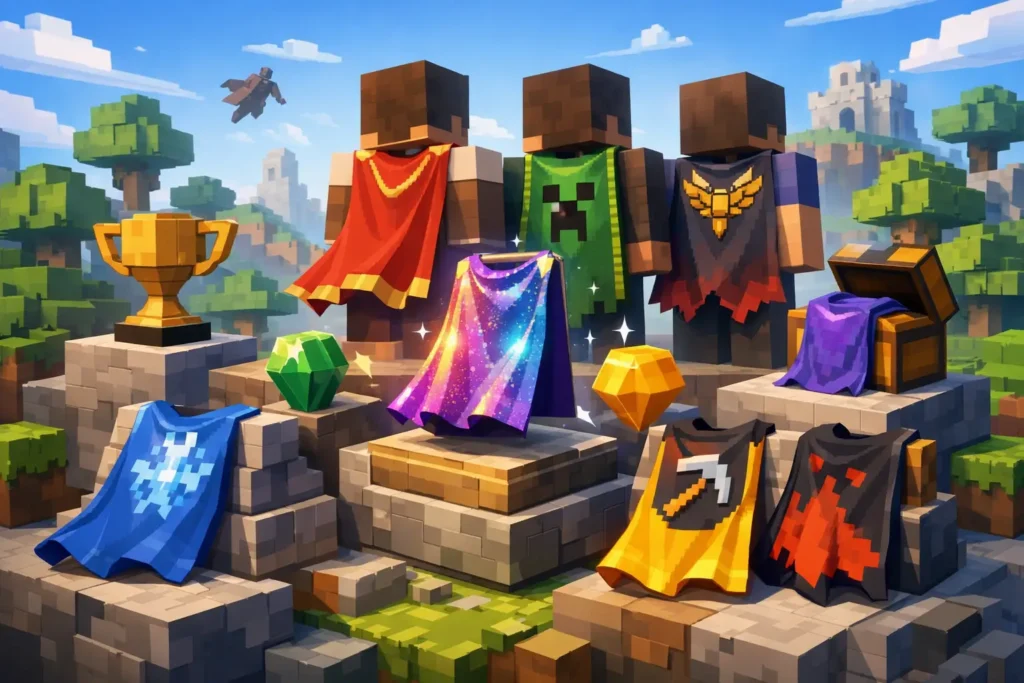 All Minecraft Capes: Rarity, Types, and Ownership