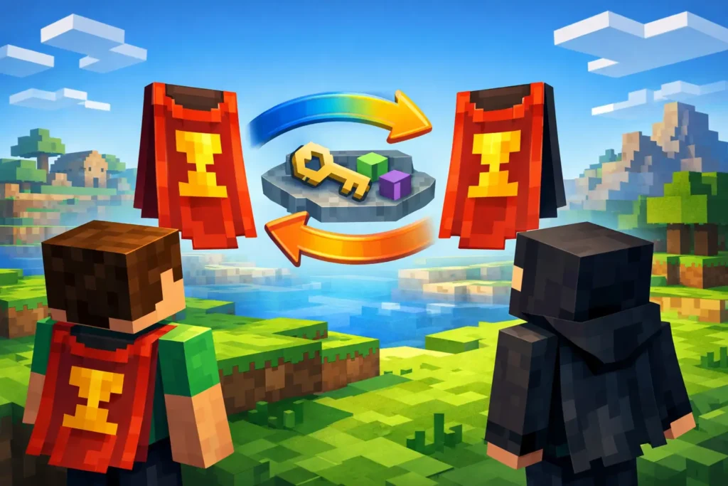 Are Official Minecraft Cape Codes Transferable?