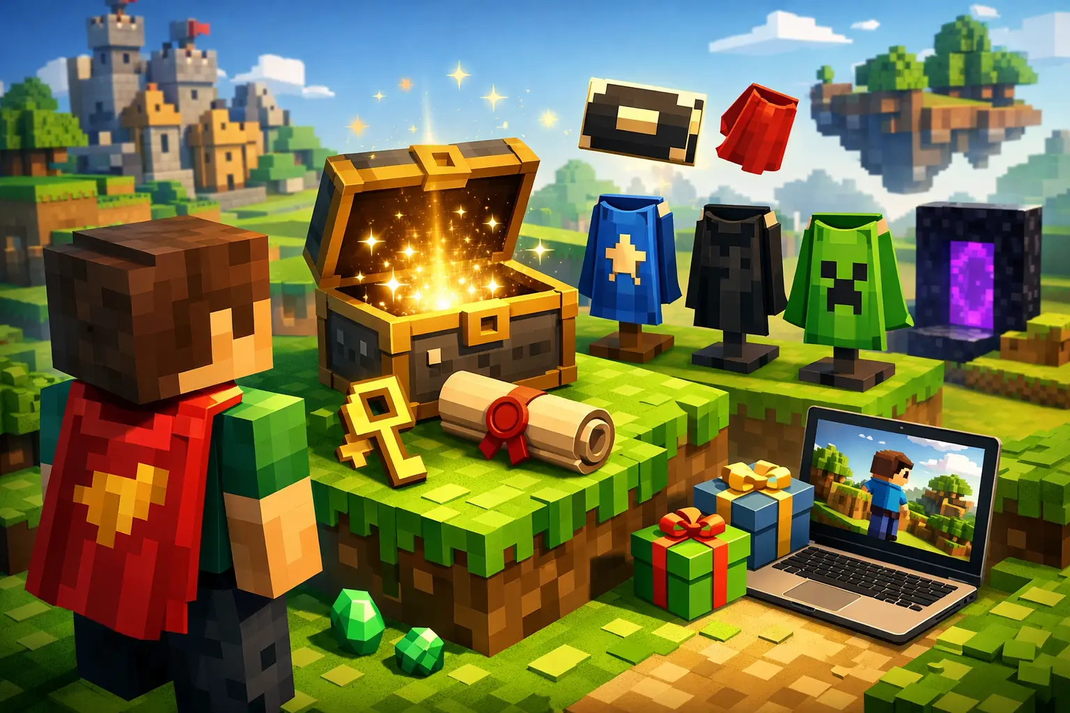 Minecraft Cape Guide for Codes and Redemption