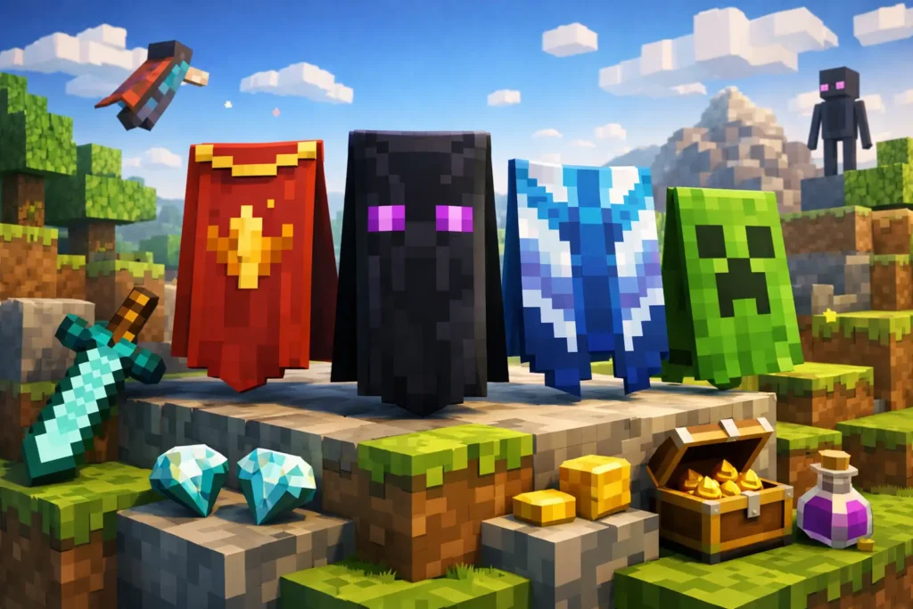 Minecraft Cape List for Serious Collectors