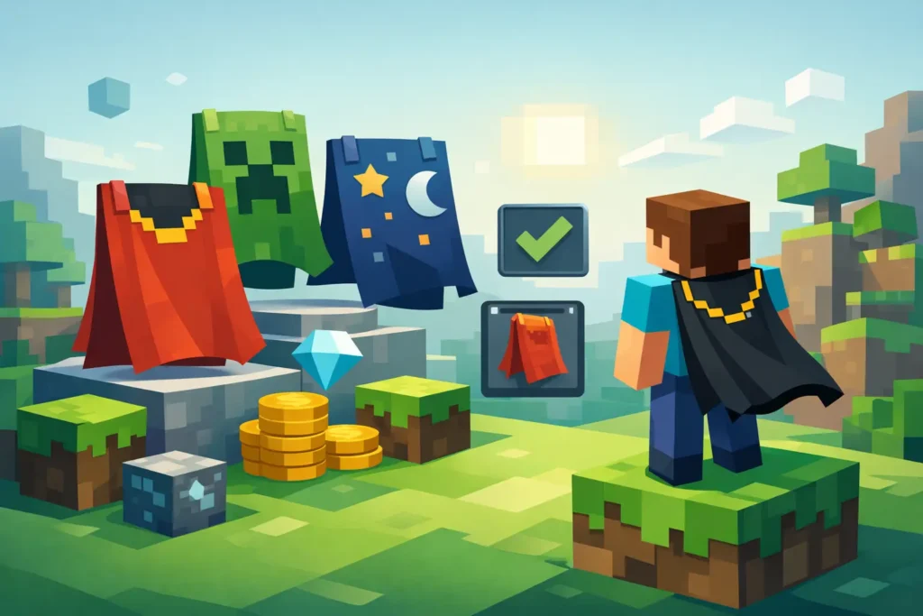 Official Minecraft Cape Buying Guide