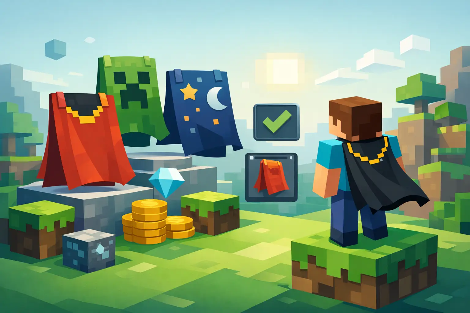 Official Minecraft Cape Buying Guide