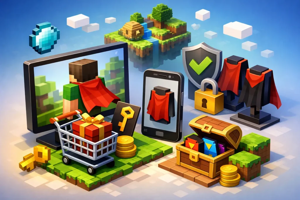 Where to Buy Minecraft Cape Codes Safely