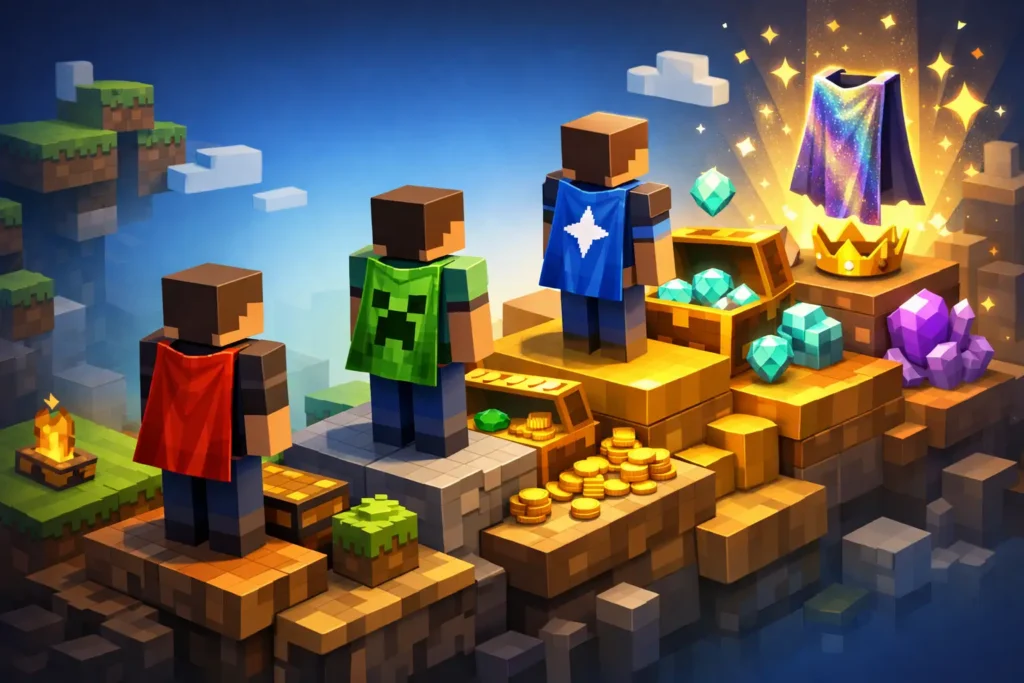 What Minecraft Cape Rarity Means to Collectors